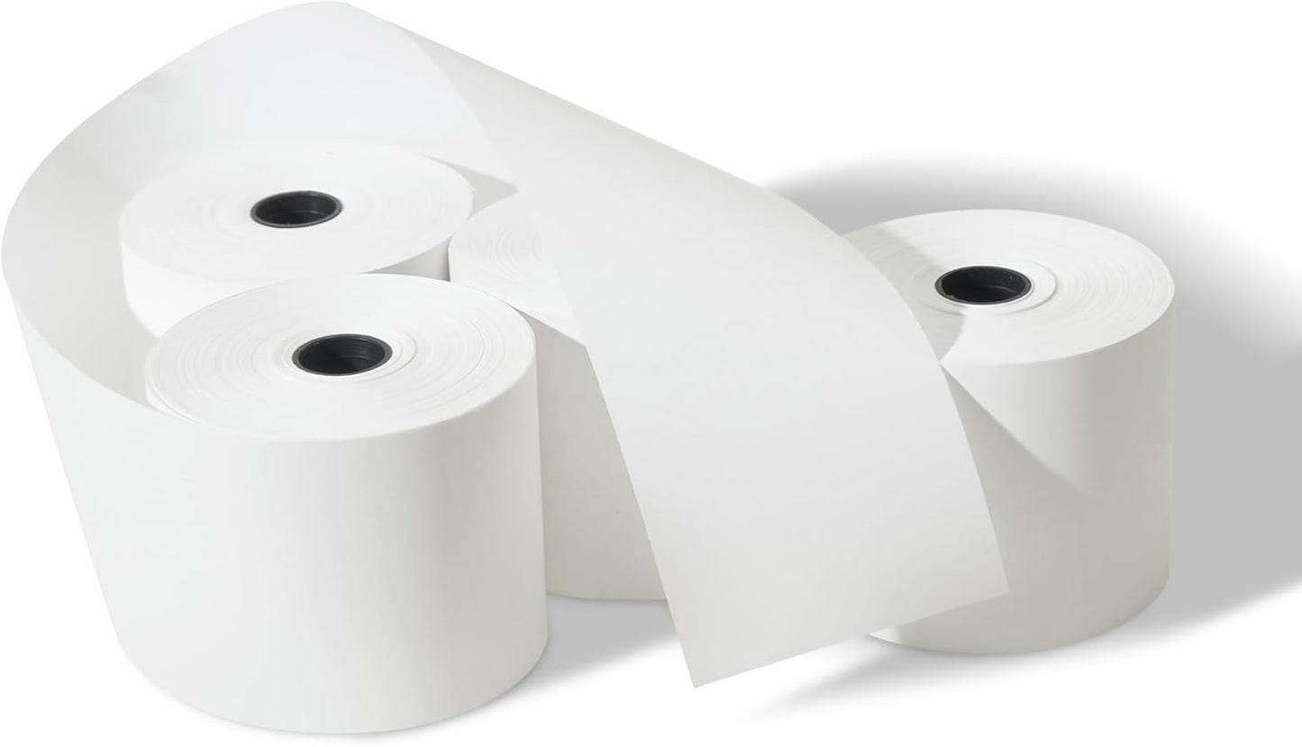 2 1/4" x 150' 1-Ply Bond, 20 Rolls, Compatible with El-1750, 1801, P23, XE, A155, A152, A150, A130, ERC 340, 380, 322, ER 250, 220, CBM200, CBM 510, 520, 530, 531, and More