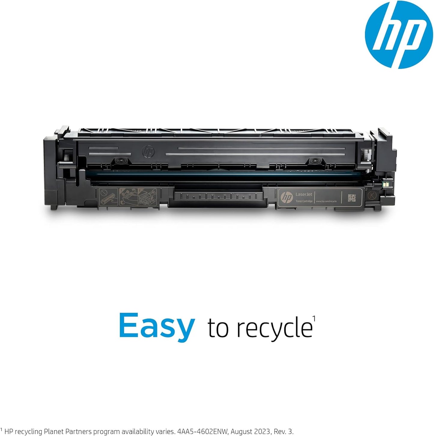 HP 206X Yellow High-yield Toner Cartridge | Works with HP Color LaserJet Pro M255, HP Color LaserJet Pro MFP M282, M283 Series | W2112X