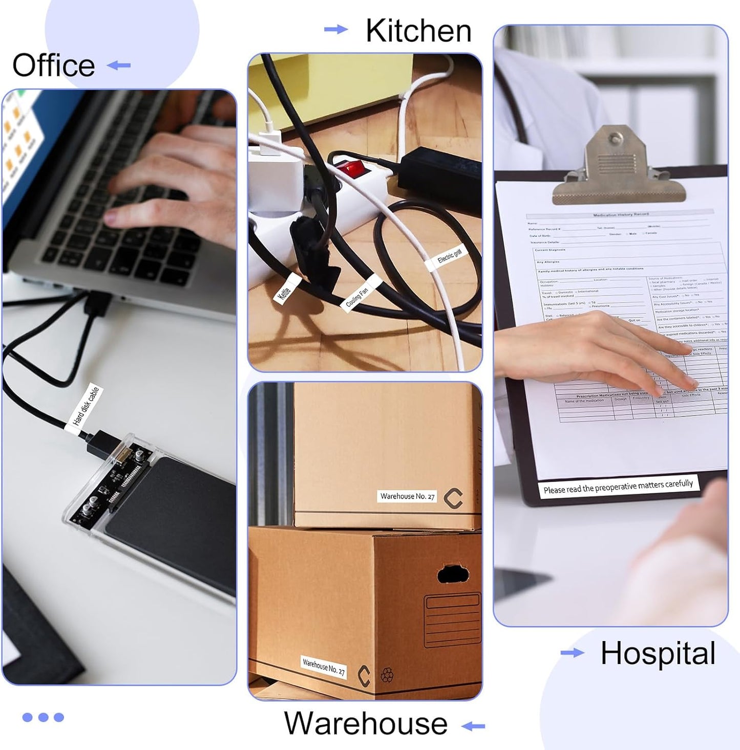 2 Pack 6mm 0.23'' FX211 Laminated Tape Compatible for Ptouch TZ TZe Flexible ID Cable Wires Labels Black on White 1/4" for PTD200 D210 D400 D600 PTH100 H110 PTP300BT PTP700 PTP710BT