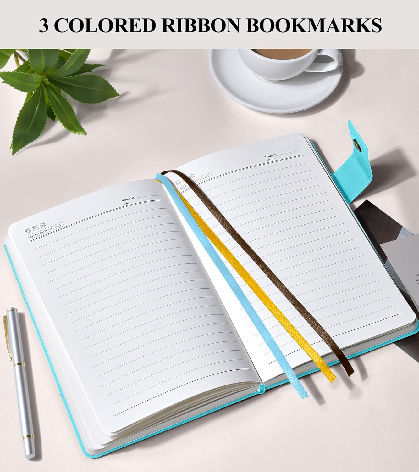 365 Page Thick Lined Journal Notebook for Men Women, A5 Leather Journals for Writing, Hardcover Notebooks for Work, School, Note Taking,Travel, Business,Personal Diary, College Ruled 5.9" x 8.4"