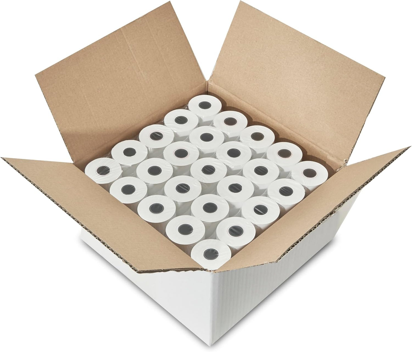 2-1/4" x 85' Thermal, 30 Rolls, Compatible with Square Terminals, Verifone VX510 VX570 FD50, First Data FD50 FD55 FD100ti