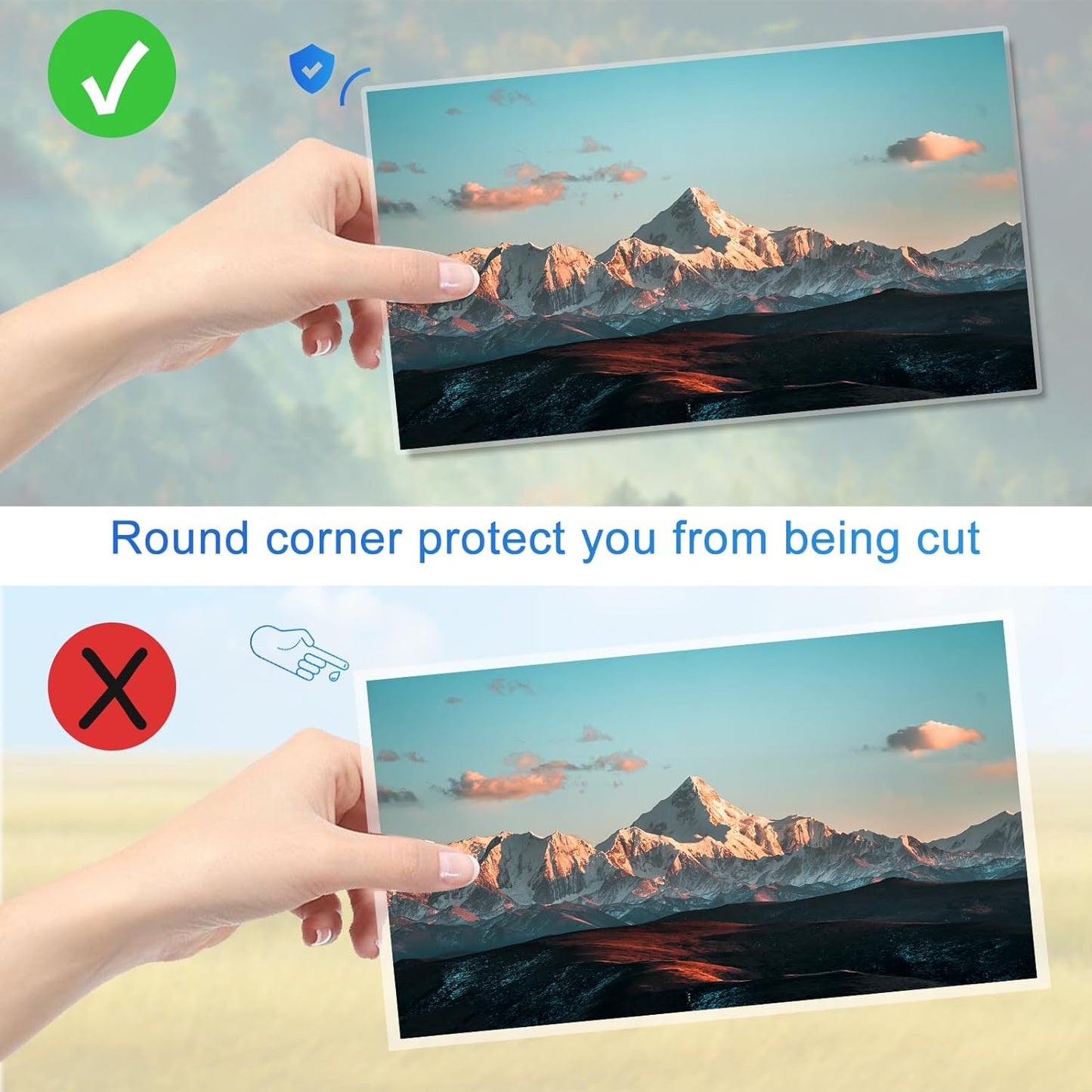 200 Pack Laminating Sheets, 5Mil 9" x 11.5" Laminating Pouches,Clear Thermal Laminating Plastic Paper Laminator Sheets, Holds 8.5 x 11 Inch Sheets (5 mil/200 pcs)