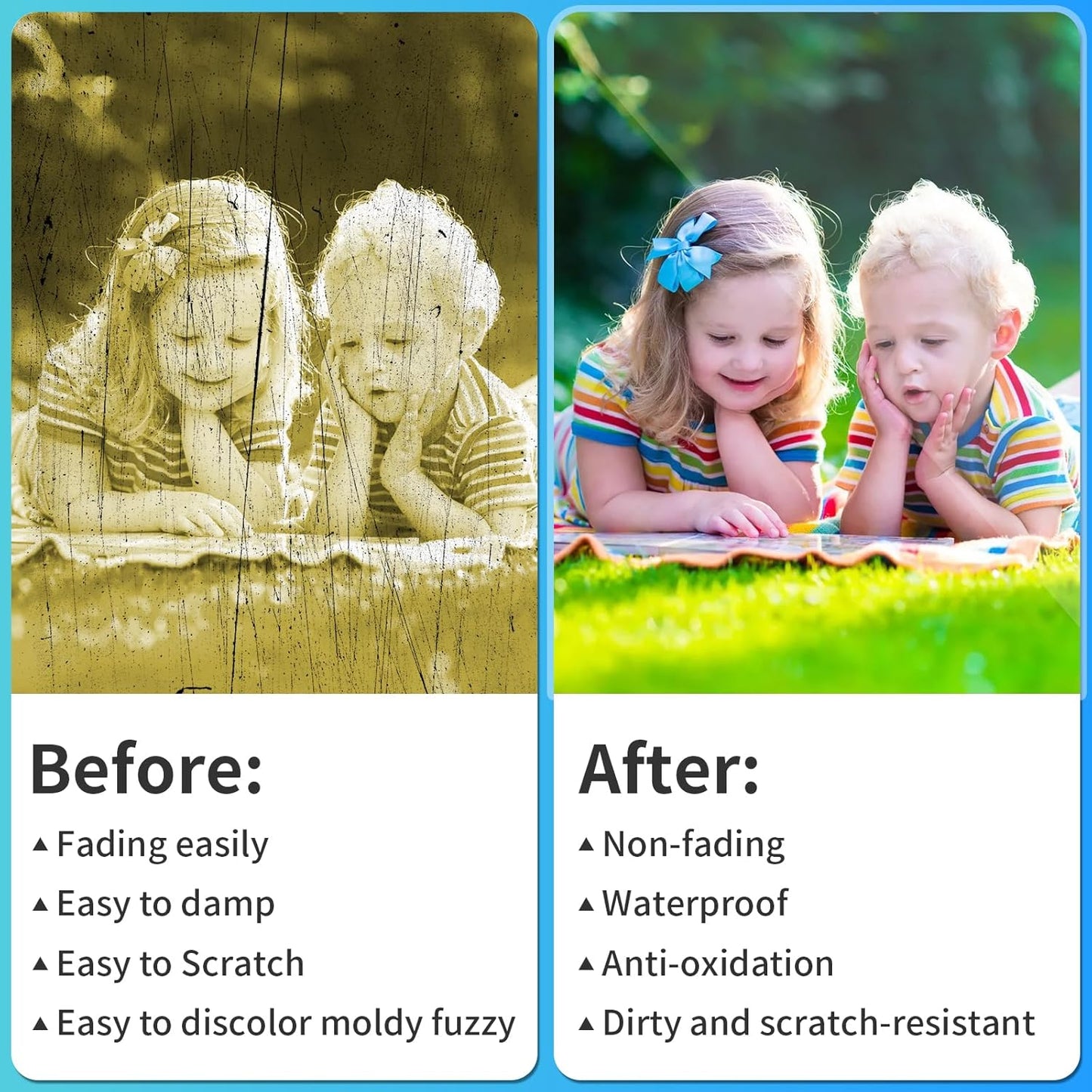 (3 Mil) 200 Pack Laminating Sheets, Thermal Laminating Pouches Holds 8.5 x 11 Inch, 3 Mil Clear Laminator Paper 9 x 11.5 Inch, Letter Size, for Education,Documents, Certificate