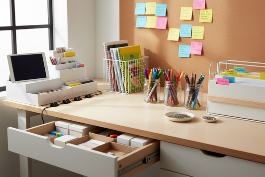 0 Office Organization Hacks Using Basic Supplies You Already Own (Plus 3 Upgrades Worth It)