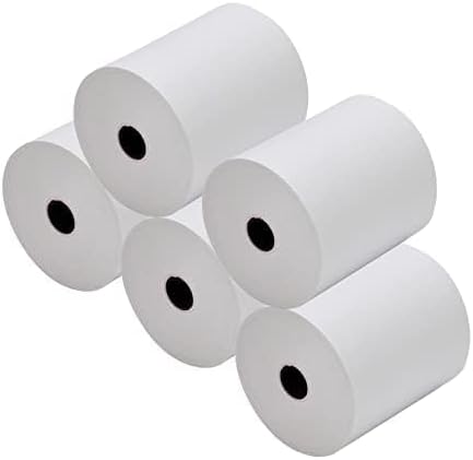FungLam Thermal Receipt Paper Rolls 3-1/8 x 230ft, 5 rolls