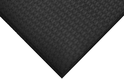 Hudson Exchange (2'x6') MaxCush Anti-Fatigue Comfort Industrial Ergonomic Mat Black