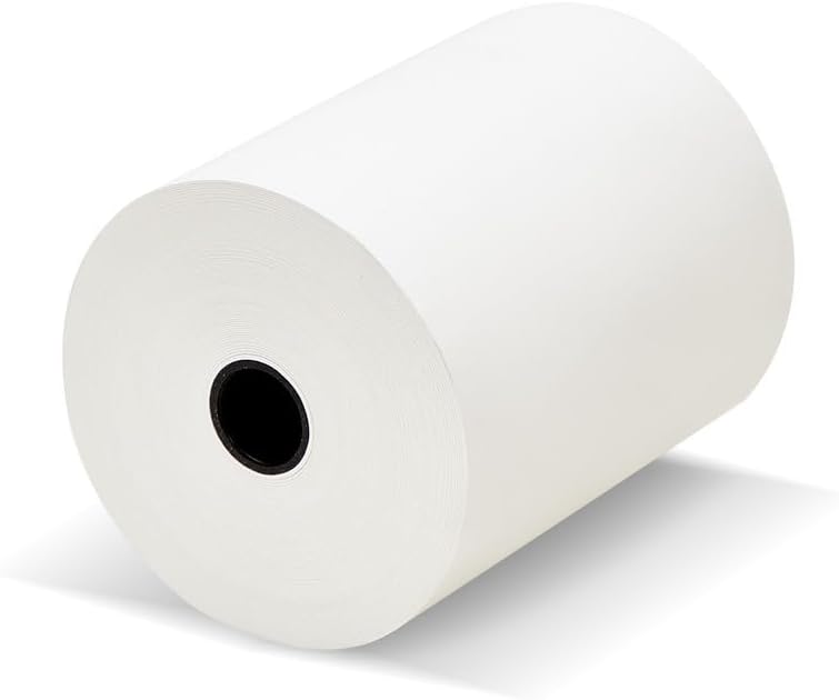 (100 Rolls) 3 1/8 x 230 Thermal Paper Receipt Rolls (55 GSM - Honeycomb Core) Fits All POS Cash Registers Printers, Clover Square Stations, Star Micronics SCP700, TSP100 BPA Free - ShopSmart Online