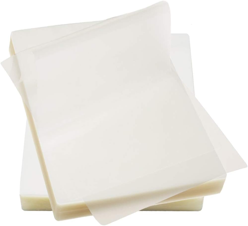 Immuson Thermal Laminating Pouches 8.9 x 11.4, 5 Mil Thickness, Crystal Clear Finish, 200 Pack