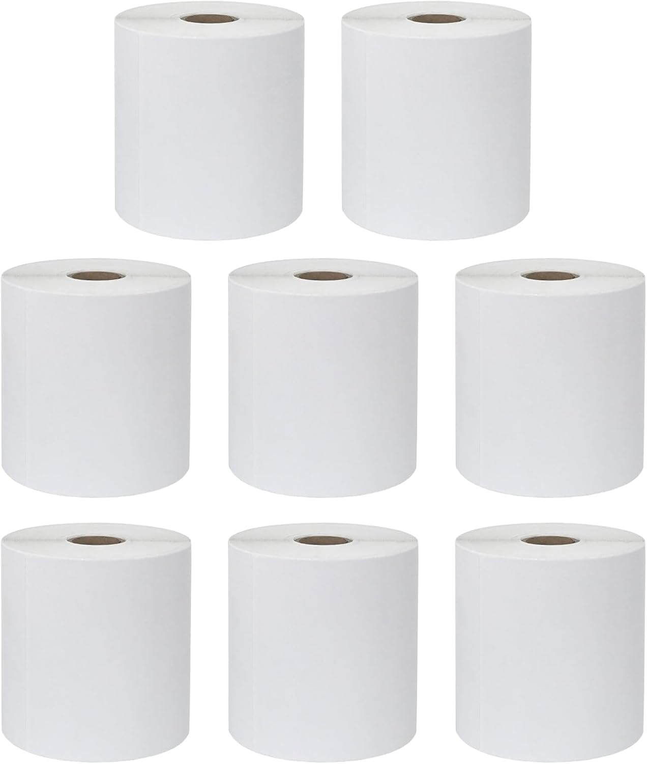 4"x6" Direct Thermal Shipping Labels 2400 Lables/8 Roll (300 Pcs per Roll) Compatible with Zebra Rollo Beeprt Printer Permanent Adhesive