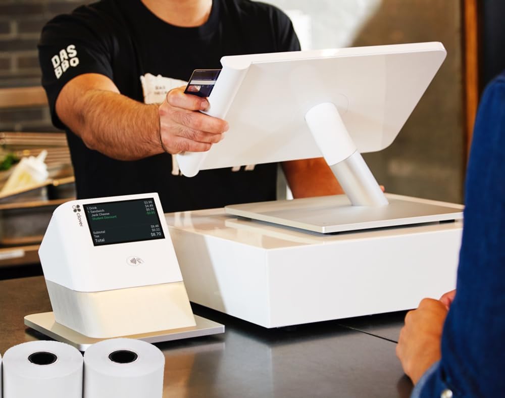 2 1/4 Thermal Paper 50 Rolls for Credit Card Machine POS Register Receipt Paper Roll (2 1/4 inchx 85 feet)