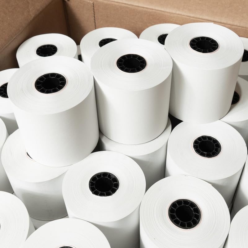 2-1/4"" x 150' Thermal, 20 Rolls, Compatible with Talento Dassault, Veeder Root TLS350, Verifone Omni 3300 & 3350, and More