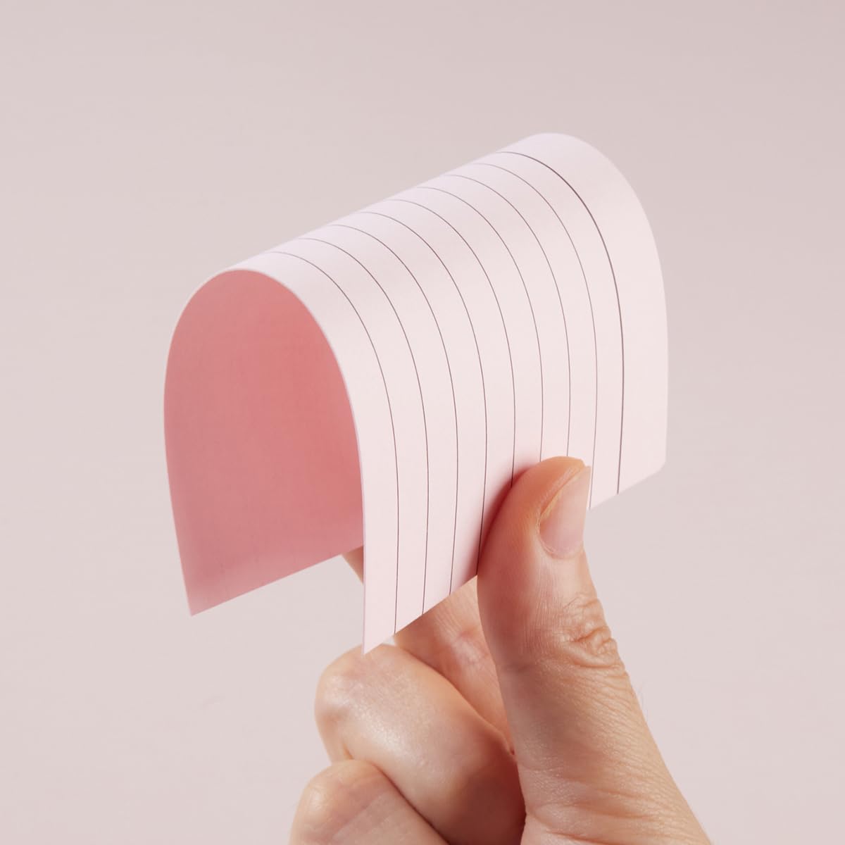 100 Sheets 3x5 Colored Ruled Note Cards Index Cards, 250 GSM Heavy Flashcards, 5 Pink