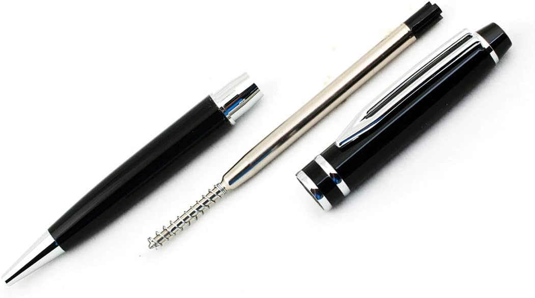 Free Engraving - Personalized Roller Ballpen, Ballpoint pen, Refillable Pens, Retractable Medium Refill Pen Black Ink, Custom Gifts for Men, Women, Classy Gift Box