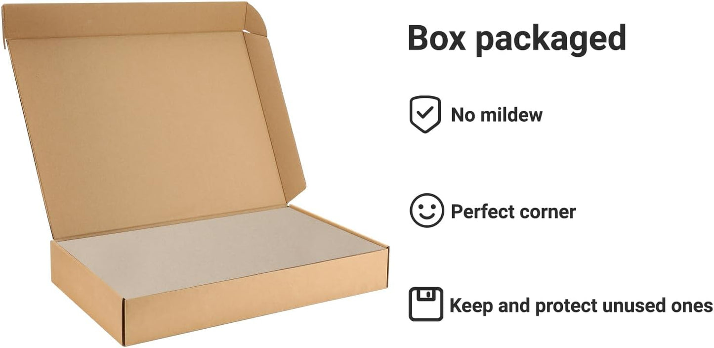 25 Pcs Book Board, Binder Board, Cover Board, Heavy Duty Chipboard for Book Binding, DIY Cardboard (Gray, 8.5 x 11 Inch 100PT)