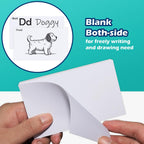 Blank Index Cards 3x5 Unlined Unruled Flash Note Cards 3" x 5", White, 100 Count, 200 GSM Heavy Weight