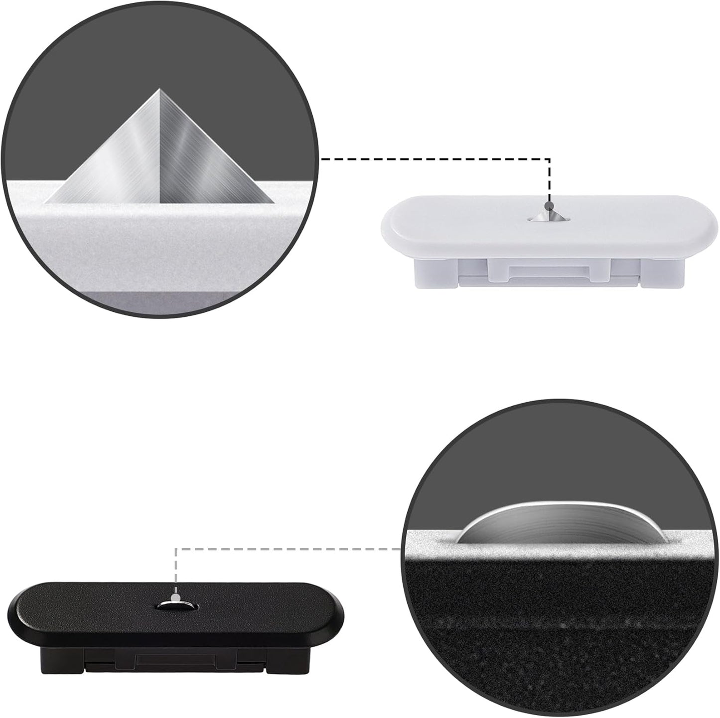 4-Pack Trimmer Replacement Blades for Fiskars Paper Trimmer, Replacement Blade for All Series of Fiskars/Portable&Precision Trimmer,Arts and Crafts,3 Cutting&1 Scoring Blades,Slider,Ice Blue