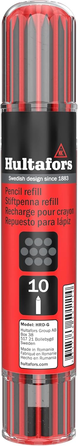 Hultafors Tools 650110 Dry Marker Refills HRD G*, Graphit