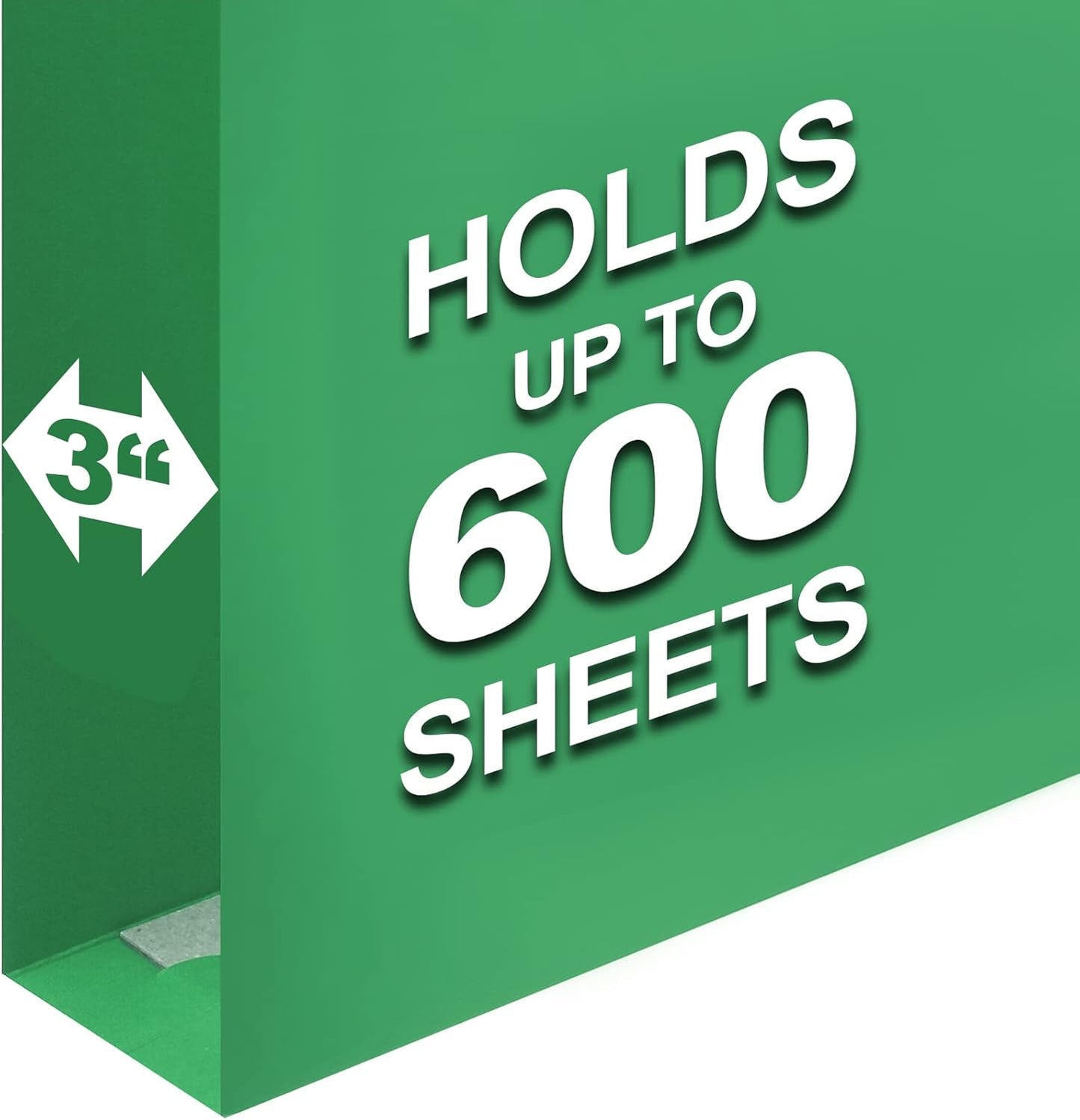 HERKKA Extra Capacity Hanging File Folders, 30 Pack Reinforced Letter Size Hanging Folders with Heavy Duty 3 Inch Expansion, Designed for Bulky Files, Medical Charts, Adjustable Tabs, Assorted Colors