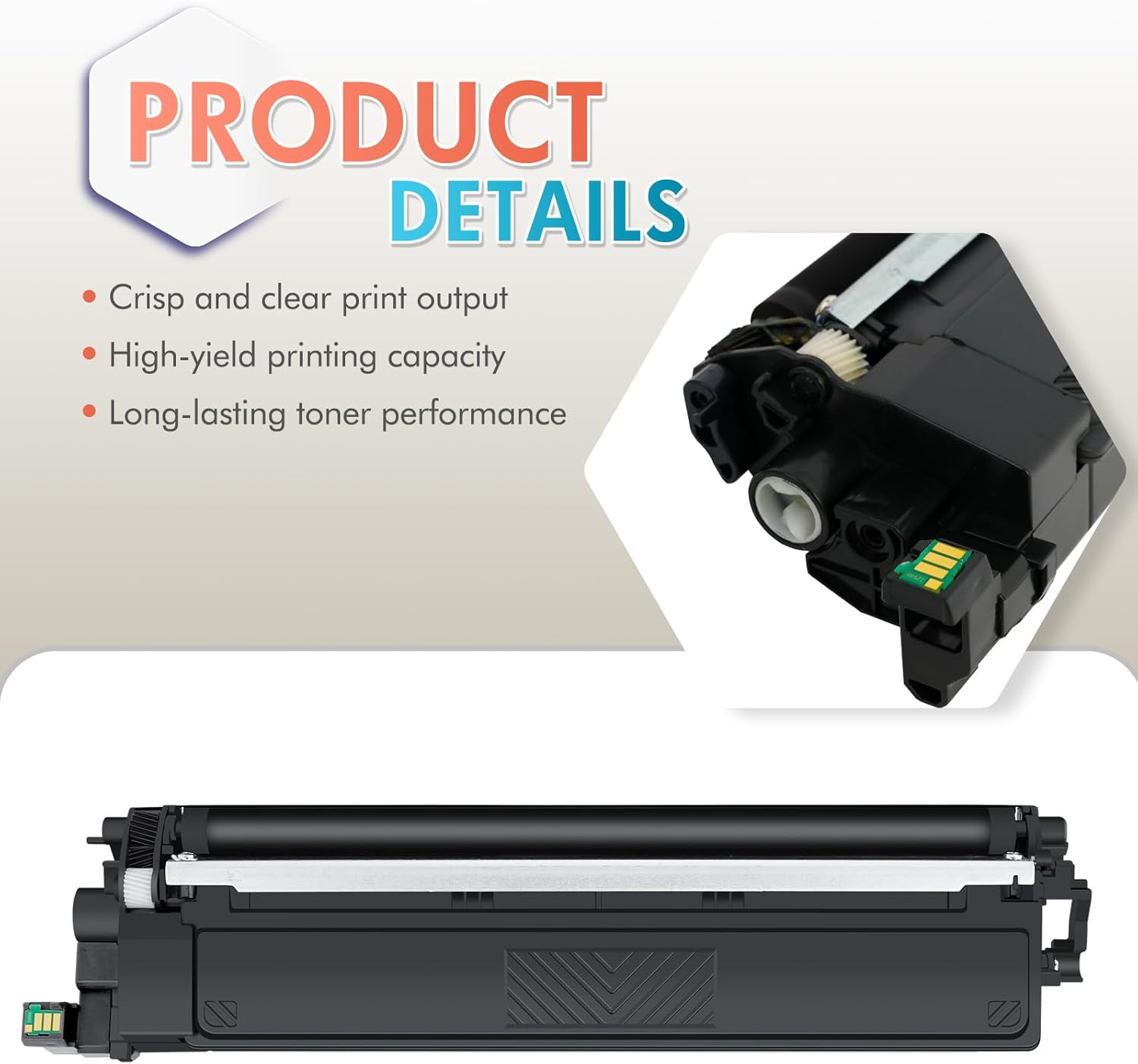 TN229XL TN229 Toner Cartridges 4 Pack MFC-L3780CDW MFC-L3720CDW Compatible for Brother TN229 TN229XL HL-L3280CDW HL-L3220CDW HL-L3300CDW HL-L3295CDW Printer TN 229XL TN-229XLBK/C/M/Y High Yield