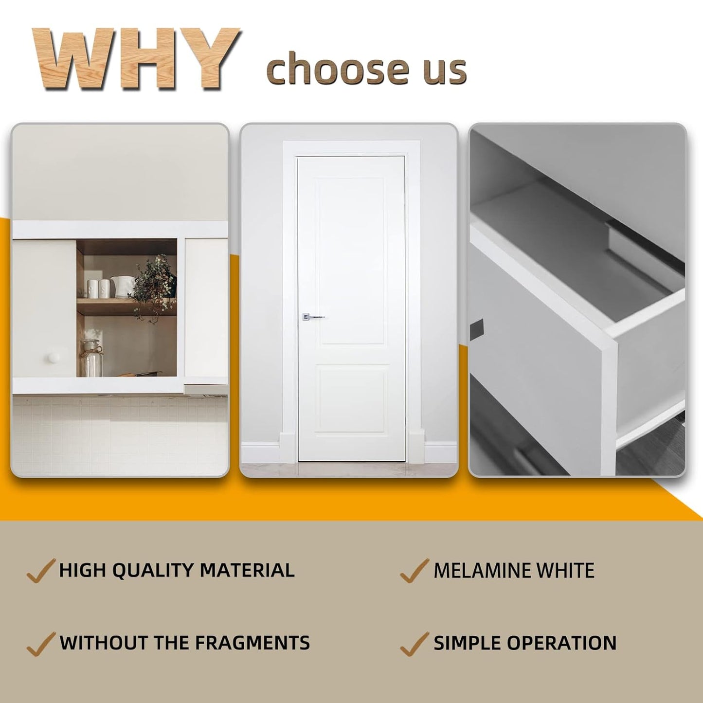 GSCIT Club White Edge Banding, 7/8 inch x 250ft Melamine Edge Banding with Hot Melt Adhesive Preglued Cabinet Edge Banding Flexible White Veneer Edging