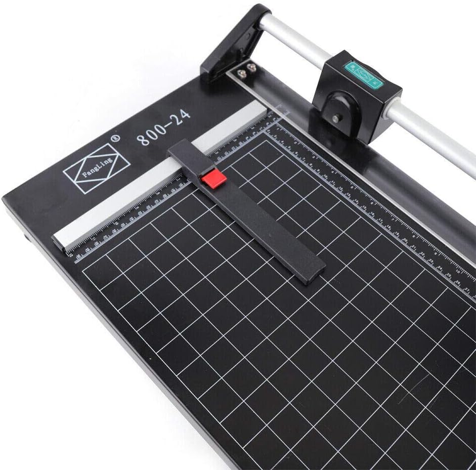 14-48Inch Hob Precision Rolling Cutter Rotary Photo Paper Rolling Cutter Trimmer Sharp Blade (24inch)