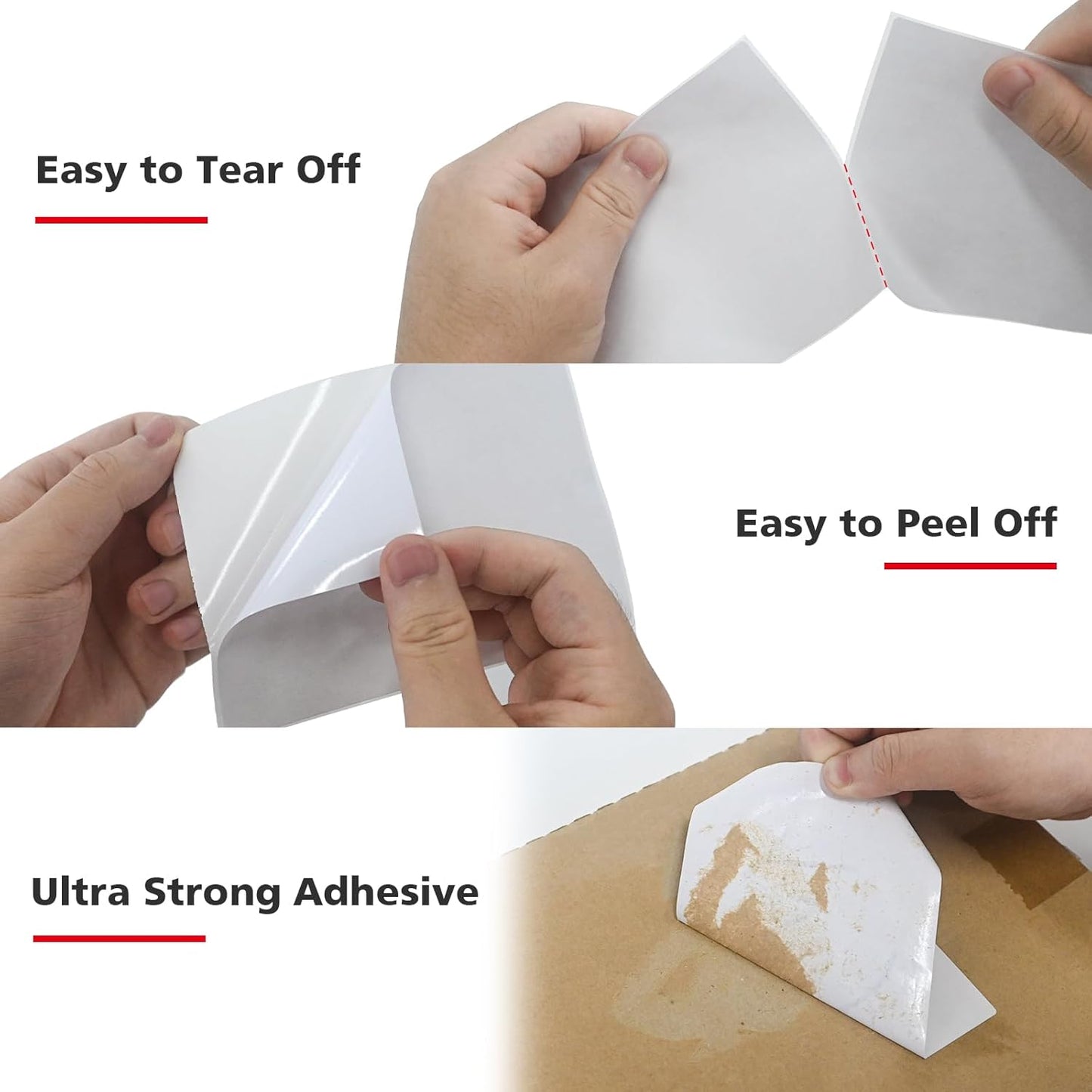 4"x6" Direct Thermal Shipping Labels 2400 Lables/8 Roll (300 Pcs per Roll) Compatible with Zebra Rollo Beeprt Printer Permanent Adhesive