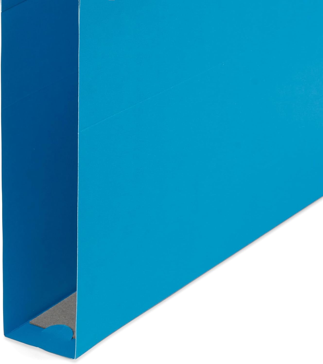 25 Blue Summit Supplies Legal Size Hanging File Folders - Assorted Colors, 2" Expansion, Legal Hanging File Folders for Filing Cabinet, 11PT Paper Stock with Tabs and Inserts Included