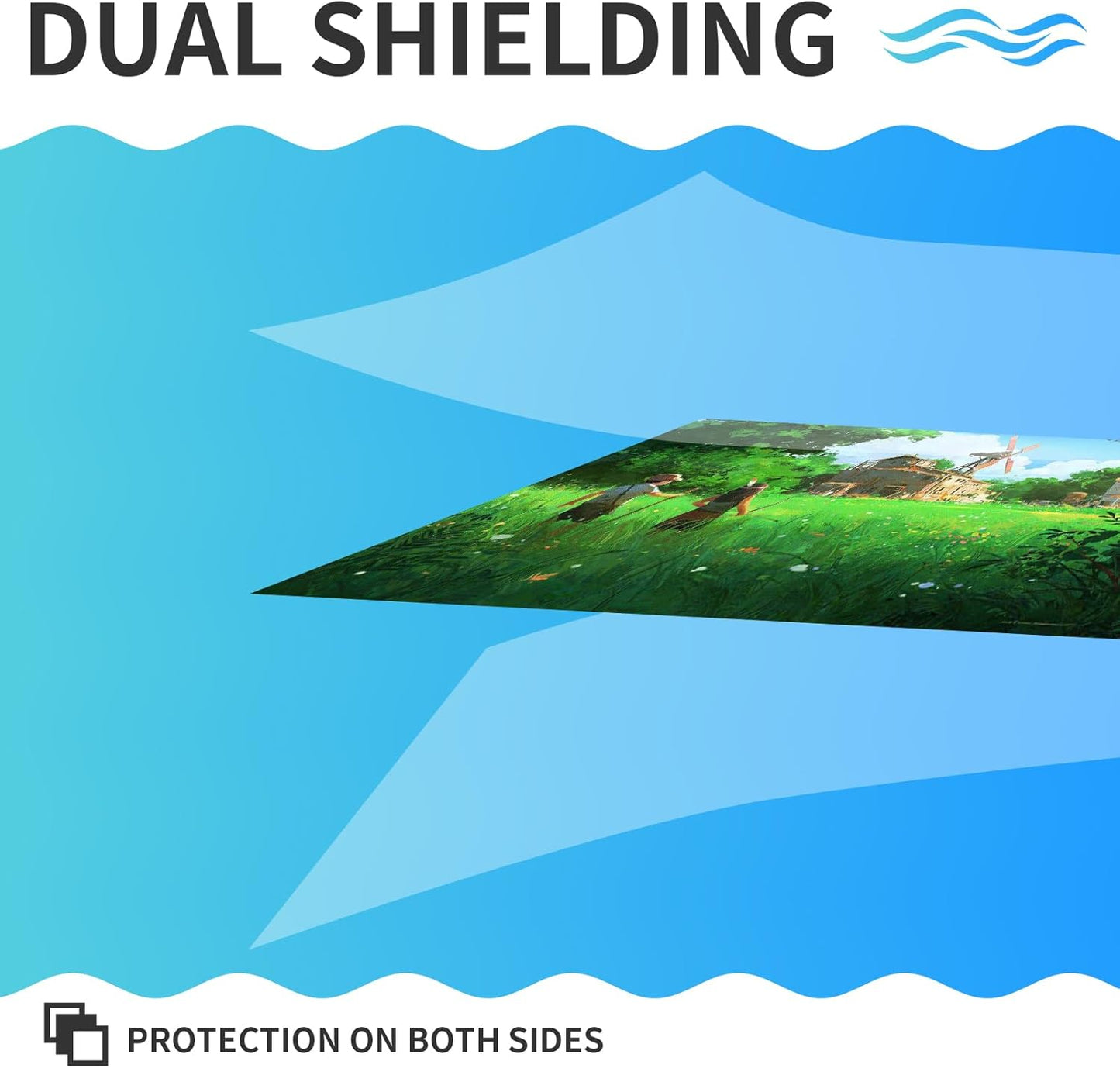 (5 Mil) 50 Pack Laminating Sheets, Thermal Laminating Pouches Holds 8.5 x 11 Inch, 5 Mil Clear Laminator Paper 9 x 11.5 Inch, Letter Size, for Education,Documents, Certificate