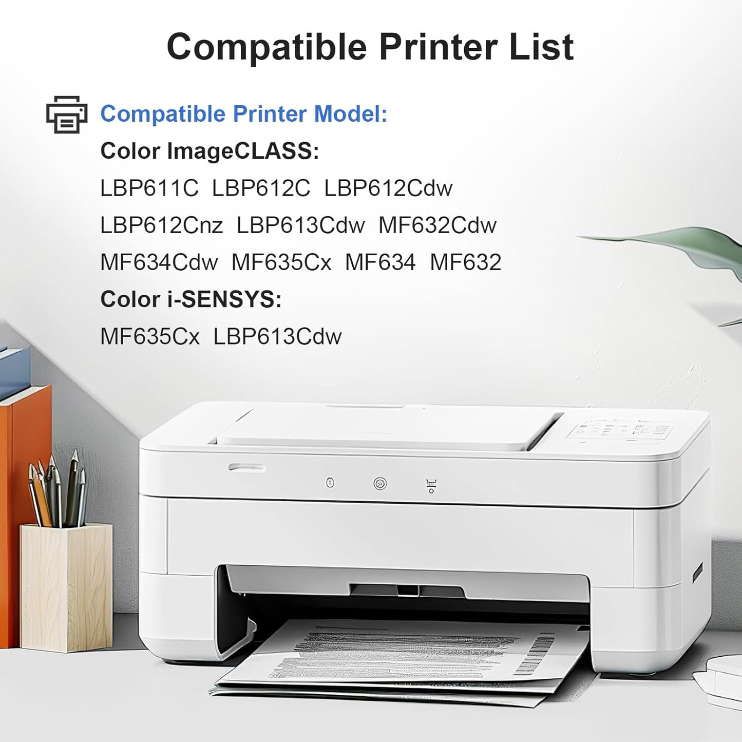 045H Black Toner Compatible Toner Cartridge Replacement for Canon 045 Toner Cartridges 045h CRG-045H CRG-045HK for Color ImageCLASS MF634Cdw MF632Cdw LBP612Cdw LBP613Cdw MF632 MF634 Series