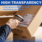 ADHES 36 Rolls Packing Tape with Dispenser Gun, 2.7 Mil Clear Shipping Tape Packaging Tape for Moving, Shipping and Packing, 1.88 Inch x 60 Yards