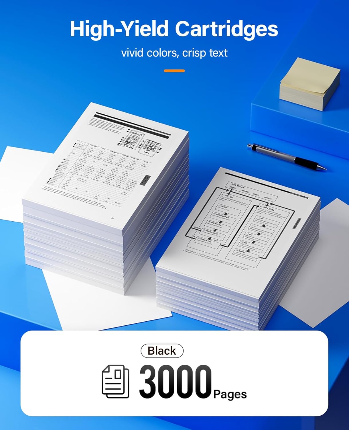 006R04400 High-Yield Toner Cartridge B230 B225 B235 Black 2-Pack with New chip Replacement for Xerox 006R04399 Toner Compatible with Xerox B225 B235 B230 B225DNI B235DNI B230DNI Printer Ink All-in-One