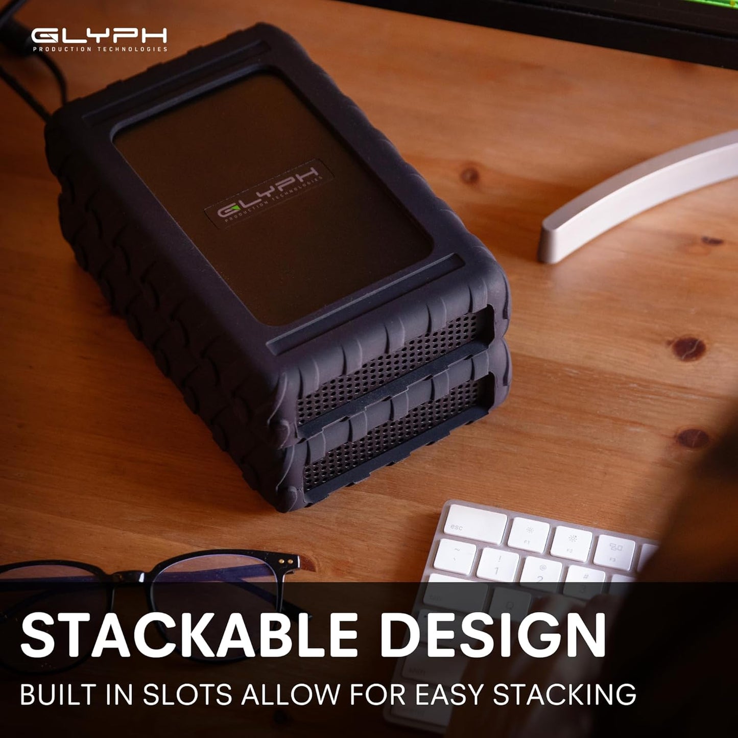 Glyph BlackBox Pro External Hard Drive 7200 RPM, USB-C (3.1,Gen2) (8TB)