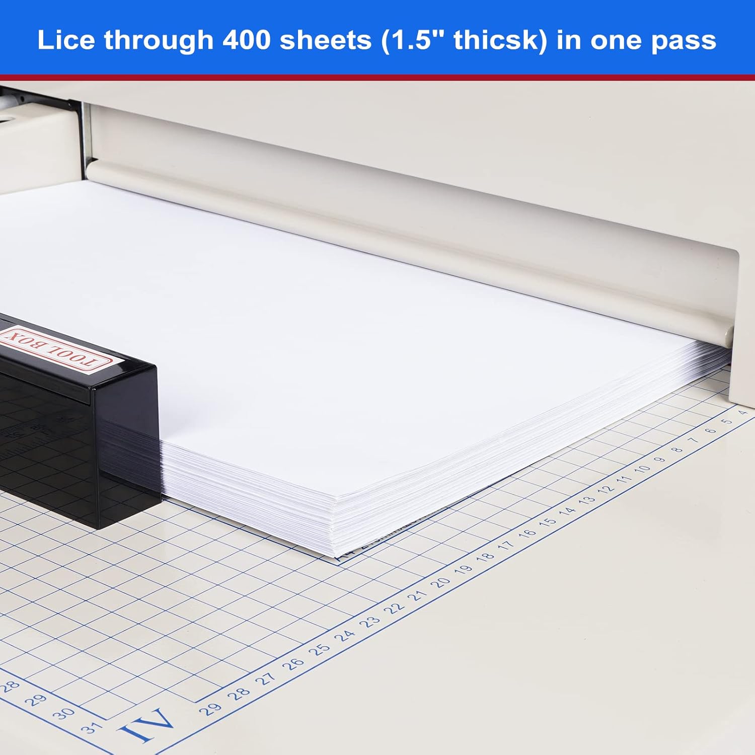 Heavy Duty Paper Cutter,12 inch Guillotine Paper Cutter,Guillotine Paper Cutters and Trimmers Cards Leather with Metal Base for Office Home School (White, a4)
