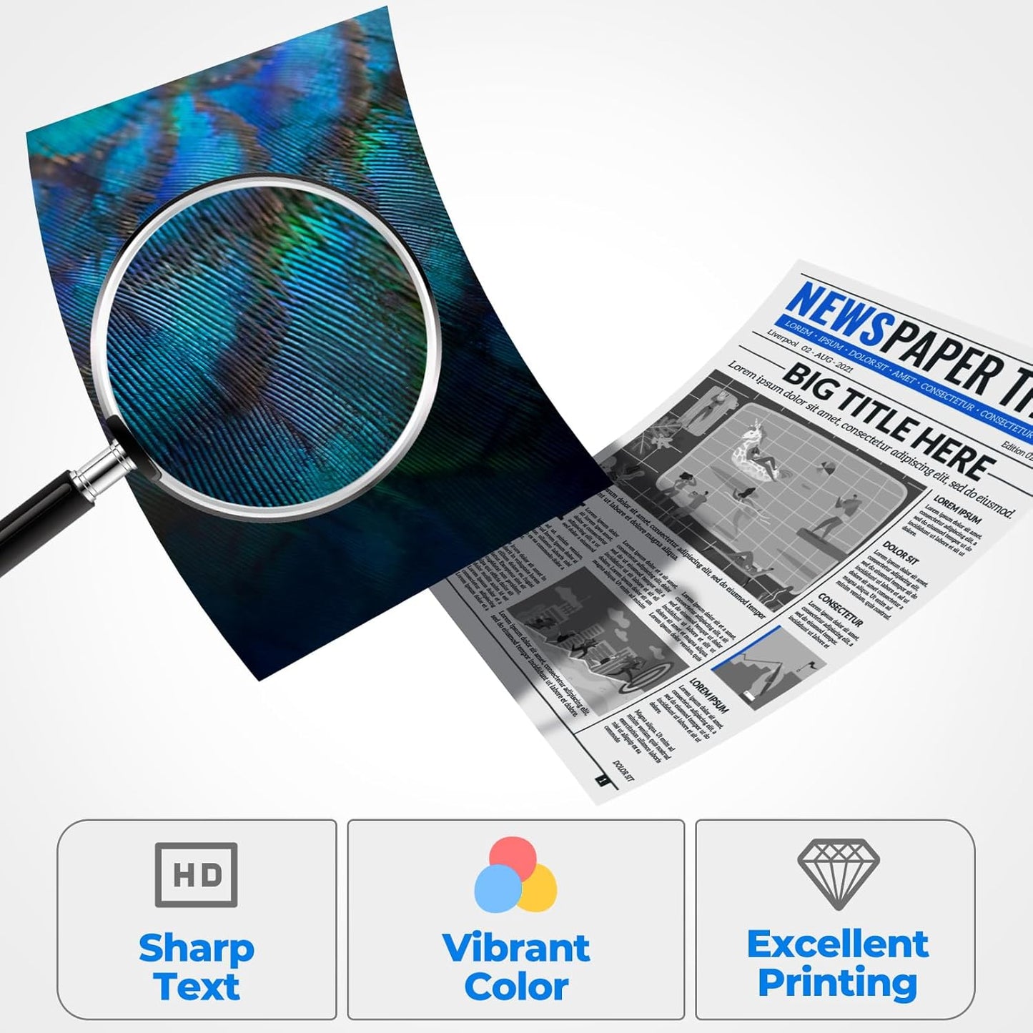 31 Ink 32XL Black Ink Bottle Set for Smart Tank Ink 7602 5101 651 5000 5103 6001 7301 7001 Compatible with HP 31 32XL Ink Bottle Set for Smart Tank 5101 5000 7602 7301 7001 5102 7002 7006 551 Printers