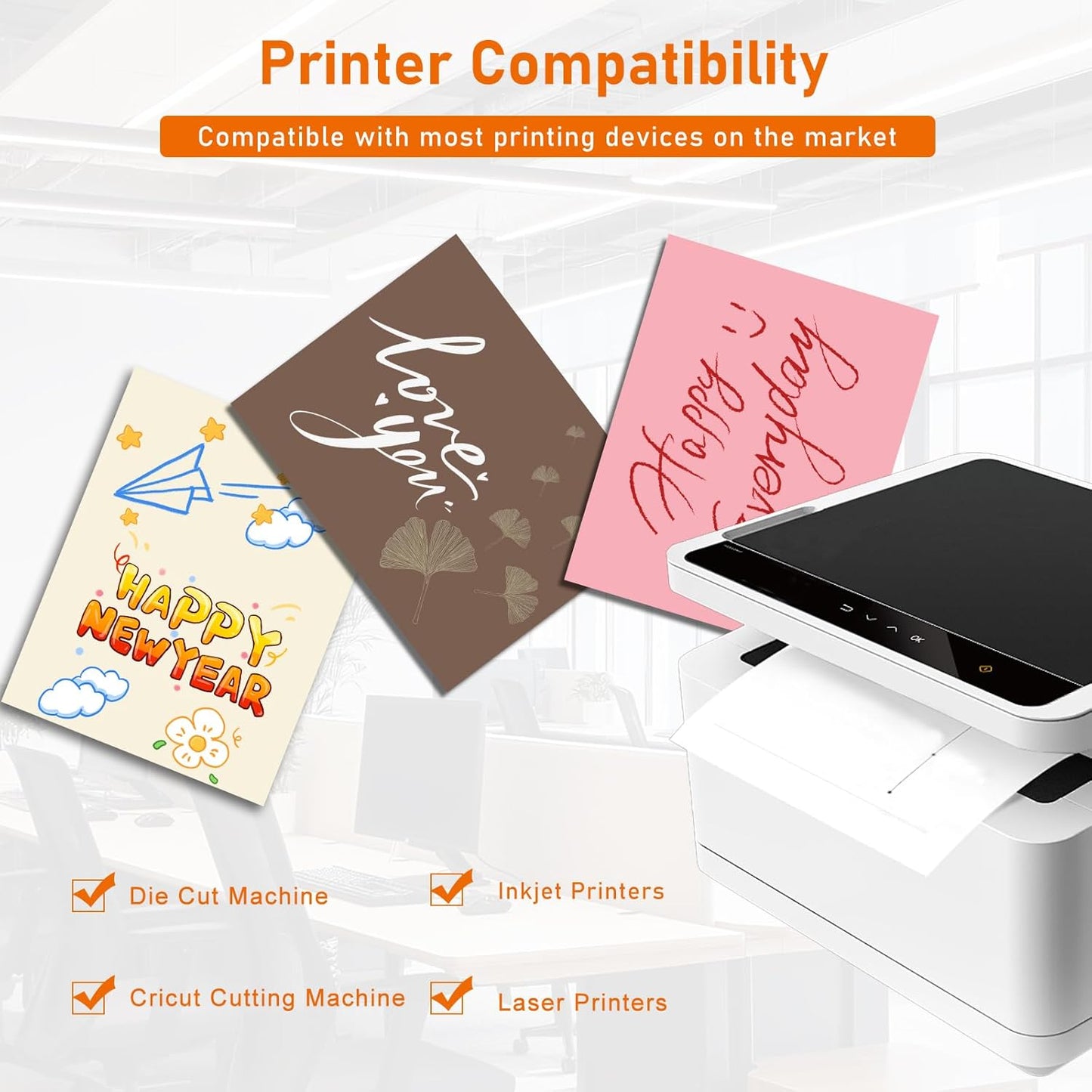 40 Sheets Candy Pink Cardstock 8.5 x 11 Scrapbooking Paper, 75lb Heavyweight Certificate Paper Card Stock for Wedding Invitations, School Crafting, Memus, Making Cards, Birthday Decorations