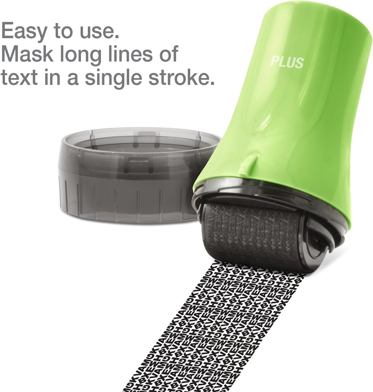 Guard Your ID Wide Advanced Roller 2.0 Identity Theft Prevention Security Stamp Green