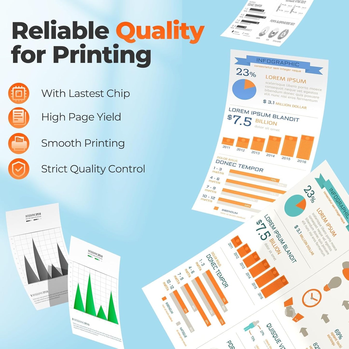 218X Toner Cartridges Laser 3301fdw 3201dw for HP 218X 218A toner Cartridge 4 pack, 3101dw 3301fdw 3301sdw Toner Cartridge, W2180X HP218X 218 Toner for HP Color LaserJet Pro MFP 3301fdw 3201dw 3301cdw