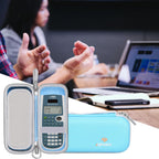 Aproca Blue Hard Storage Case, for Texas Instruments TI-30XS MultiView Scientific Calculator and Accessories (Case Only)