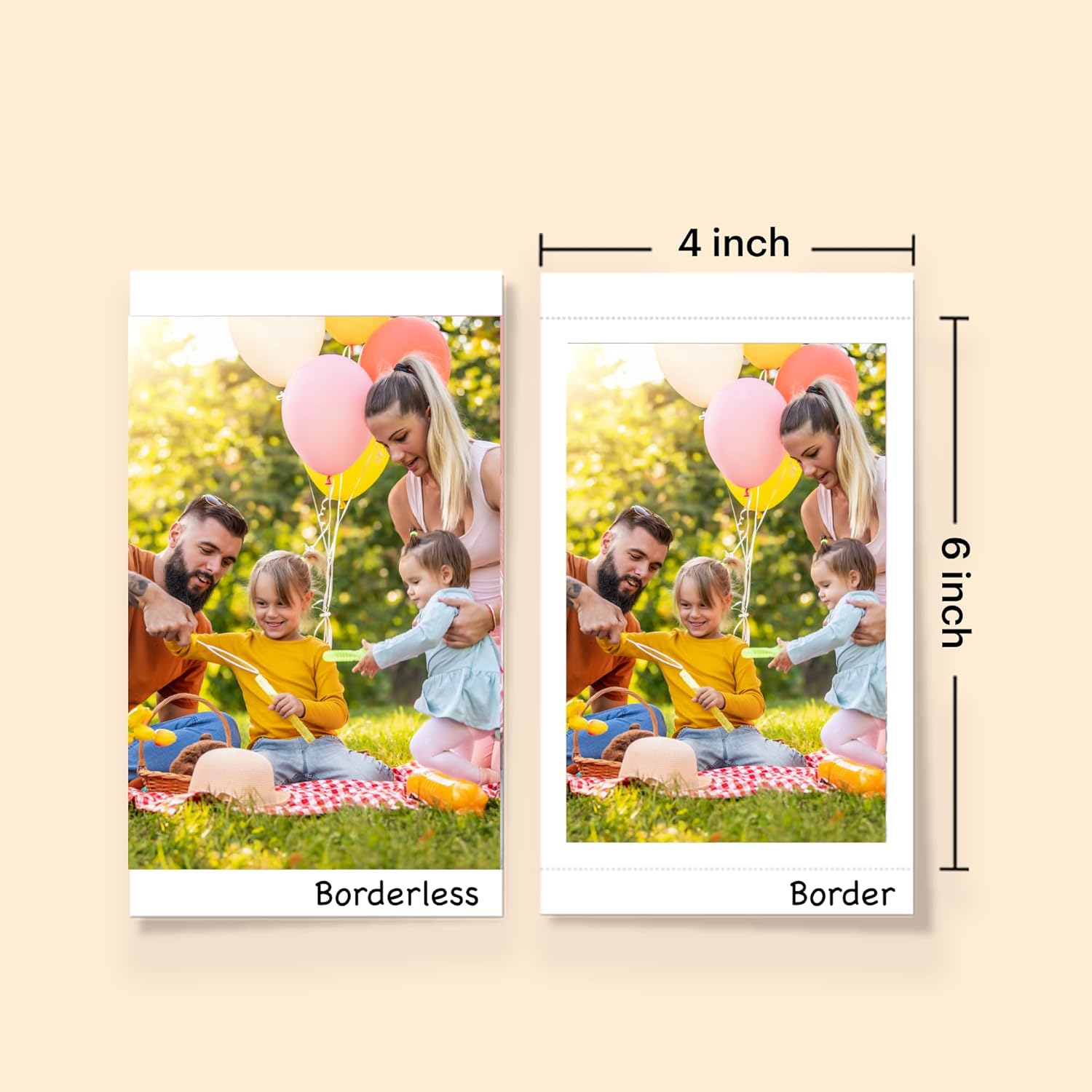 KODAK Dock Plus 4PASS Instant Photo Printer, 4x6 inches, 90 Sheets Bundle