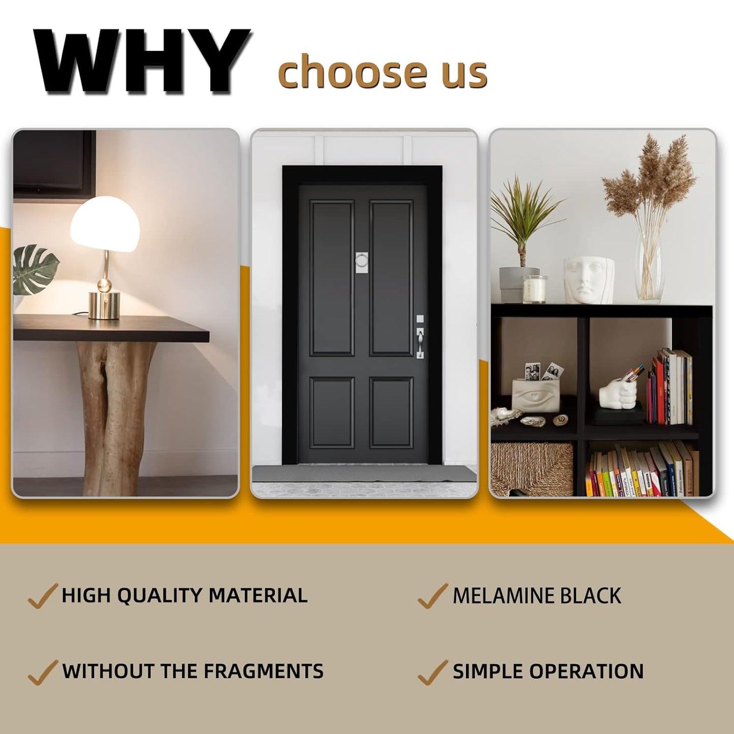 GSCIT Club Black Wood Veneer, 16 inch x 25ft Wood Edge Banding Pre-glued Flexible, Veneer Sheets Tape Banding for Cabinet Repair Furniture