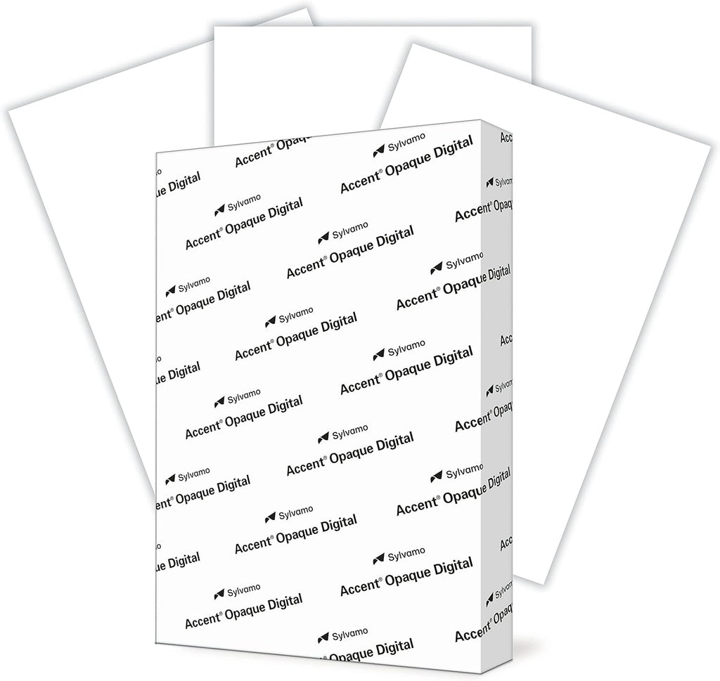 Accent Opaque White Printer Paper, 13” x 19” 32lb Bond/80lb Text Copy Paper – Premium Super Smooth Computer Paper, 97 Bright, 118gsm – Ideal for Ink Heavy Printing – 189035R – 300 Sheets (1 Ream)