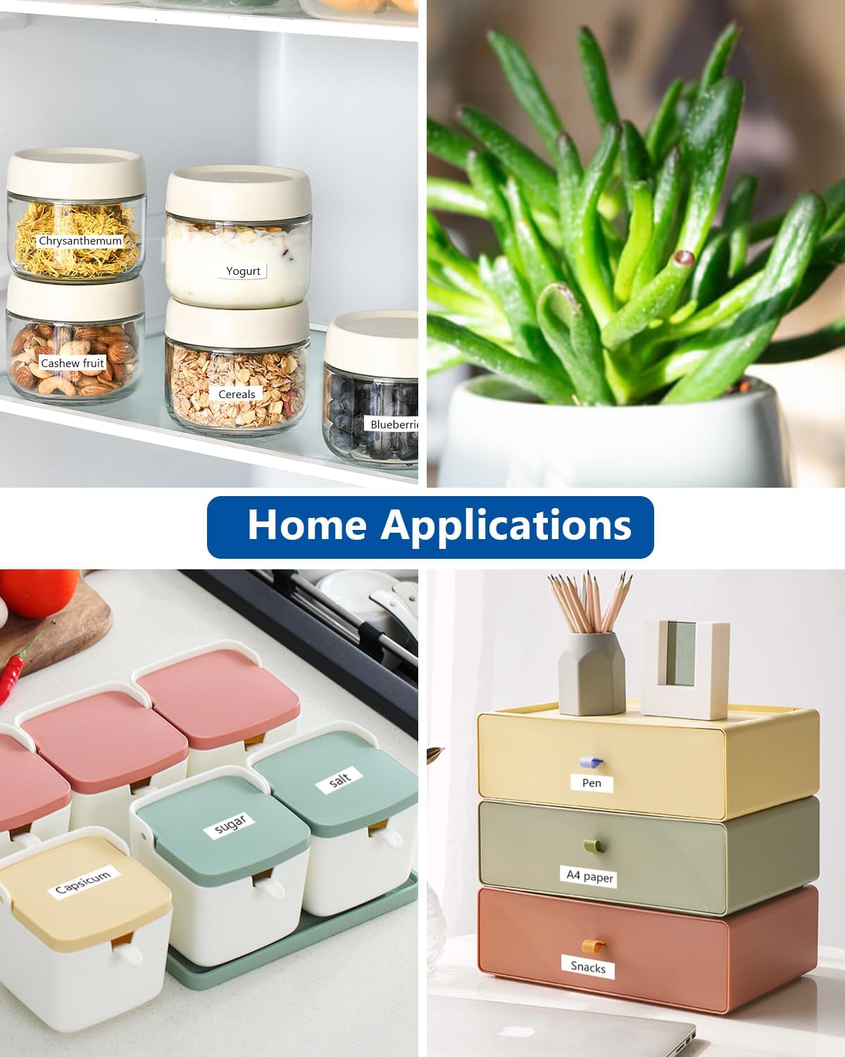 3-Pack TZe-111 Tape Compatible for Label Maker Tape Clear 6mm 0.23 Inch Label Tape TZe111 TZ-111 Black on Clear Refills for P Touch PT-H110 D220 D200 D210 H103W 1280 1290