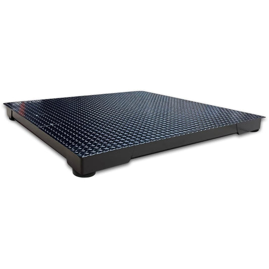 Industrial Floor Scale with Indicator, Accurate Digital 48" x 48" (4’x4’) Pallet Scales for Warehouse or Shipping Weighing NTEP Certified (Legal for Trade) (2500 lbs x 0.5 lb)