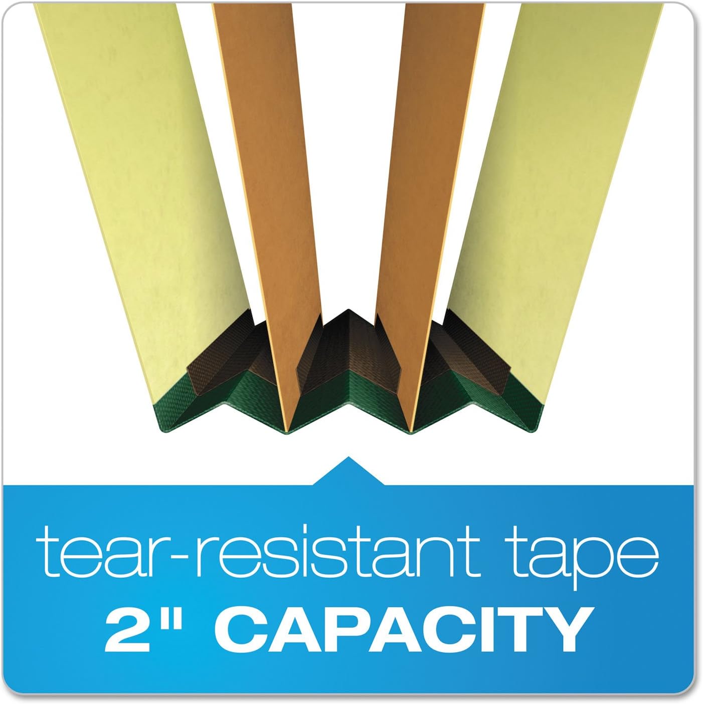 Pendaflex 2257G Six-Section Pressboard Folders, Legal, 2/5 Tab, Light Green (Box of 10)