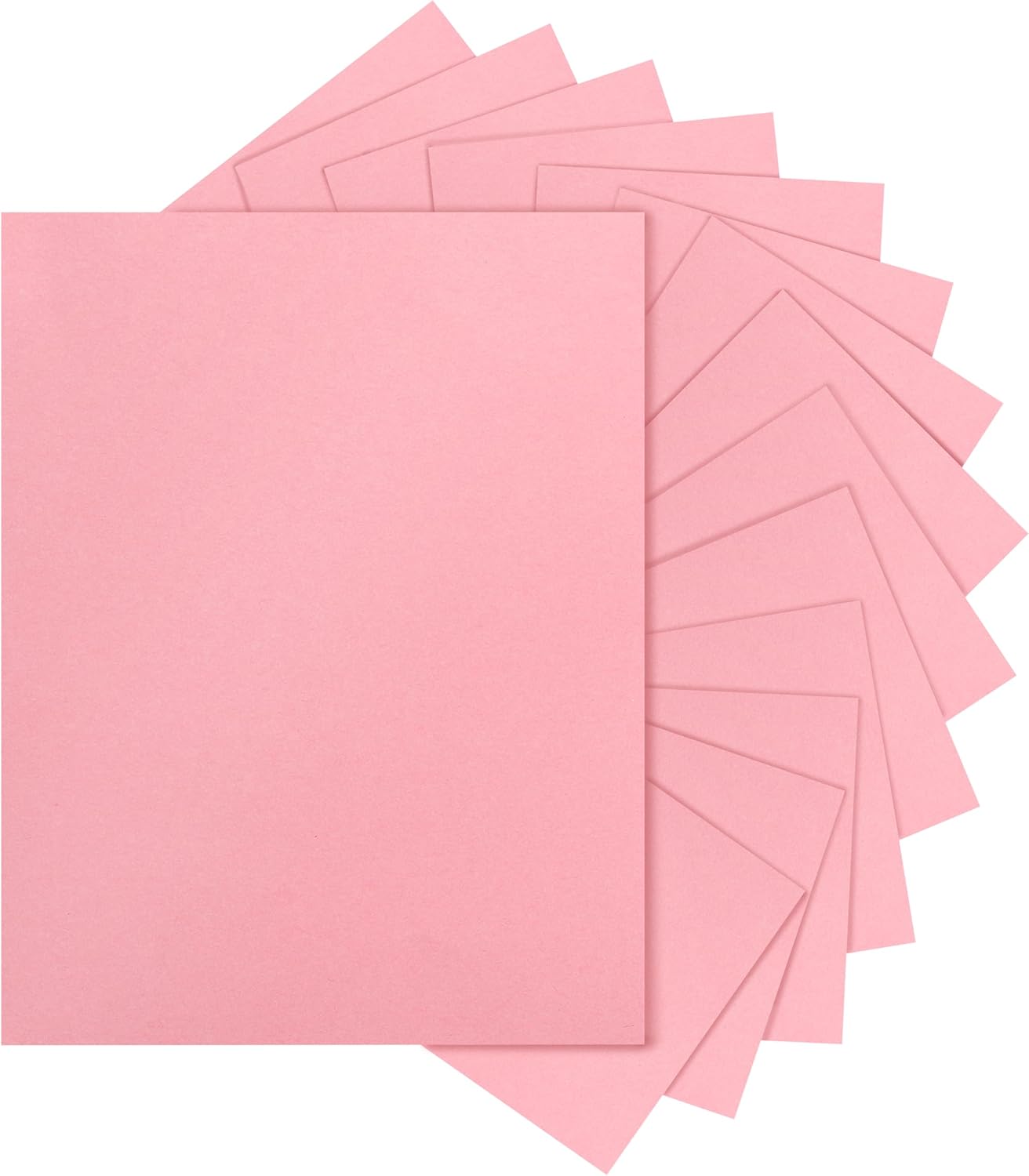 100 Sheets Candy Pink Cardstock 8.5 x 11 Crafting Paper, 200gsm/75lb Premium Heavyweight Paper Card Stock for Wedding Invitations, Cards Making, Greeting Cards, Girlfriend, Scrapbooking