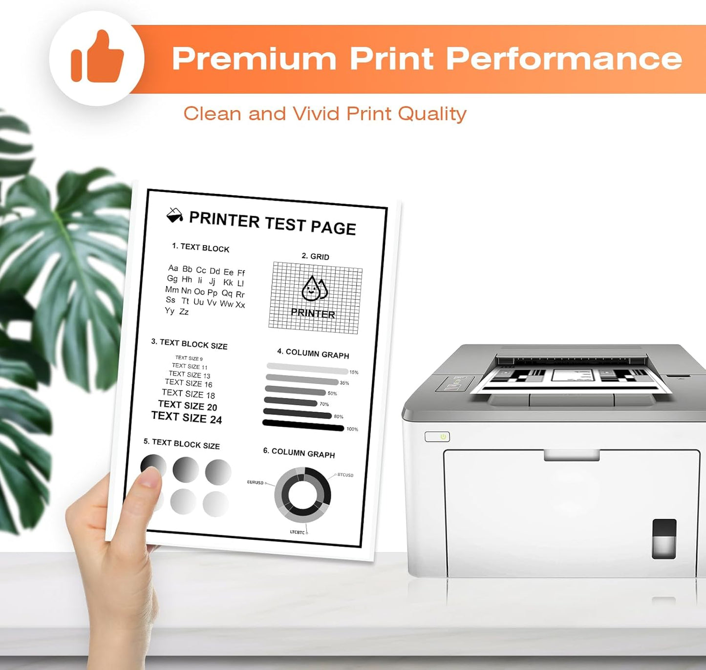 26A CF226A Toner Cartridge Compatible with HP CF226A 26A 26X CF226X Cartridge for M402n M402dn M402d M402dw MFP M426fdw M406dw M426fdn Printer Toner