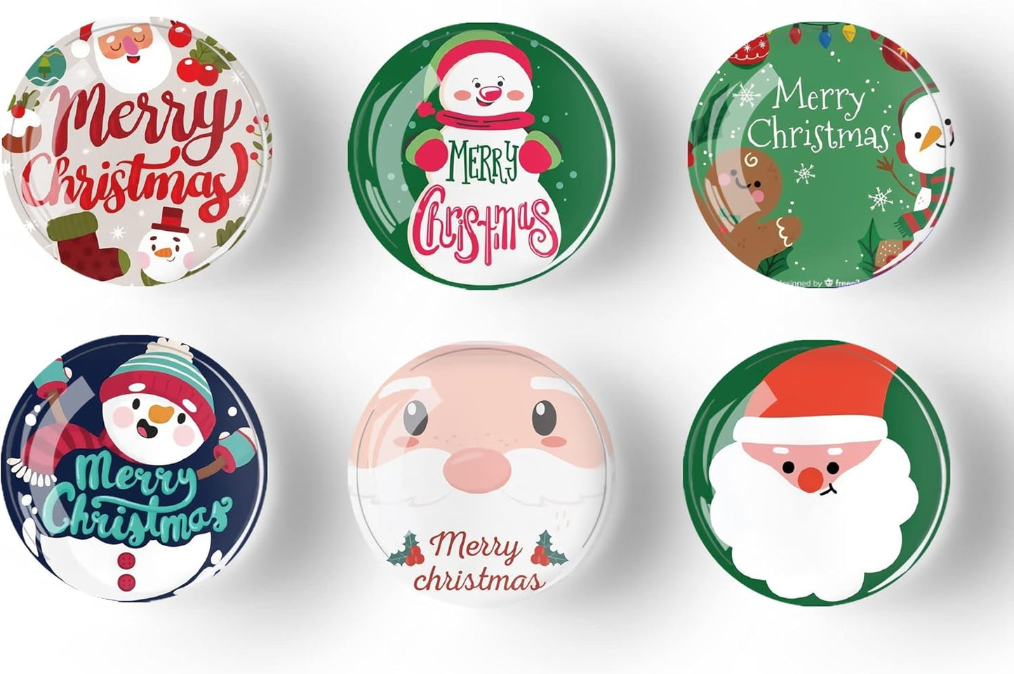 12Pcs Christmas Refrigerator Magnet Fridge Sticker,Christmas Fridge Magnets Decoration for Crafts,Strong Fridge Magnets for Kitchen, School,Office Whiteboard, Cabinet and Dishwasher