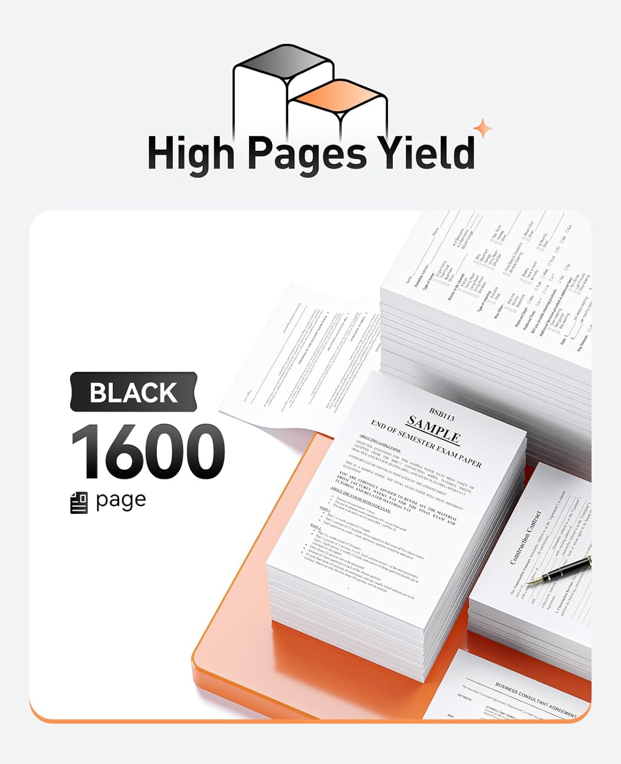 30A Black Toner Cartridge 2-Pack High Yield with Chip Replacement for HP 30A CF230A Toner Cartridges Compatible with HP Laserjet Pro MFP M227fdn M227fdw M227sdn M203dn M203dw M203d M227 M203 Printer