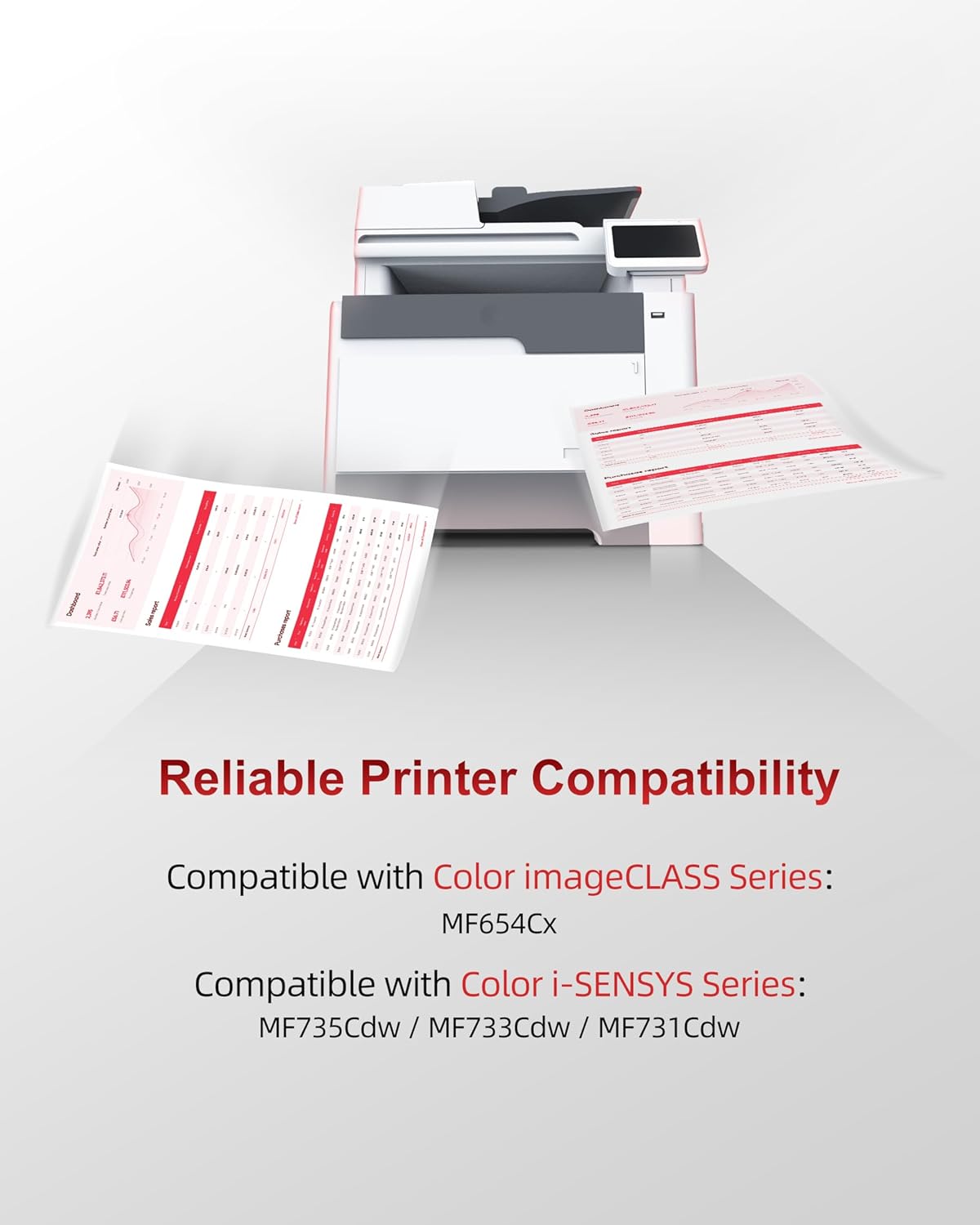 070 Black Toner Cartridge 2 Pack Replacement for Canon 070 Toner Cartridge 070 070H CRG070 CRG-070 Use with Canon imageCLASS MF465dw MF462dw LBP247dw LBP246dw MF462 LBP247 LBP246 Printer Ink