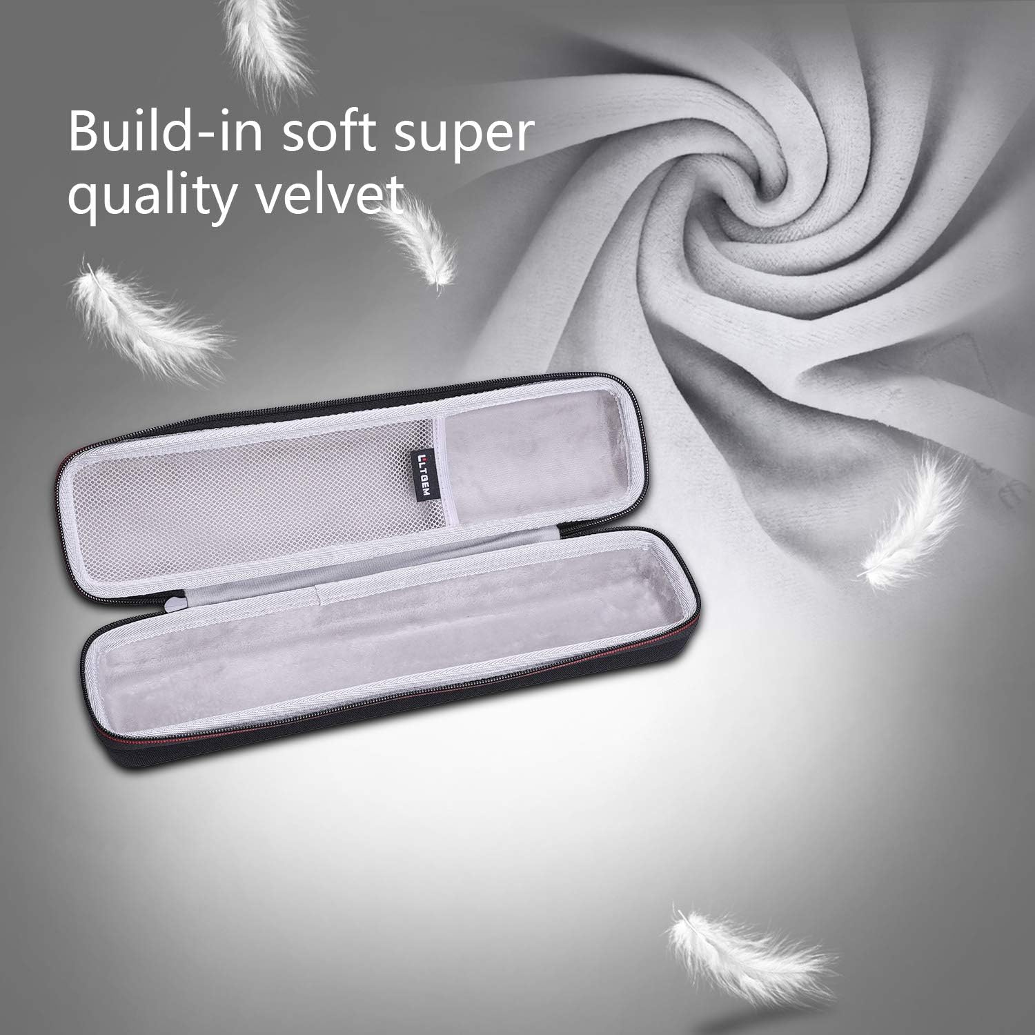 LTGEM Hard Case for Brother DS-640 / DS-740D / DS-940DW / DS-720D Compact Mobile Document Scanner & Itari Portable Printer - Protective Carrying Storage Bag